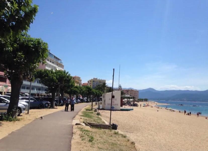 Ajaccio Charmant T2 neuf 40m2 avec balcon au Trottel wifi Clim parking plage à pieds 100m Esterno foto
