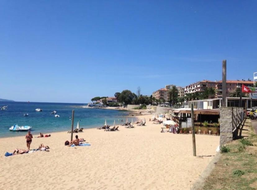 Ajaccio Charmant T2 neuf 40m2 avec balcon au Trottel wifi Clim parking plage à pieds 100m Esterno foto