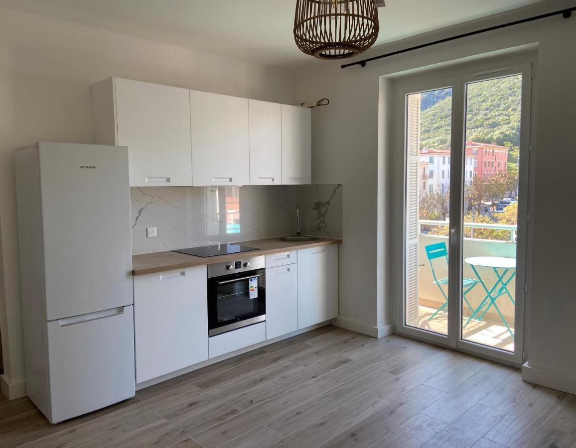 Ajaccio Charmant T2 neuf 40m2 avec balcon au Trottel wifi Clim parking plage à pieds 100m Esterno foto