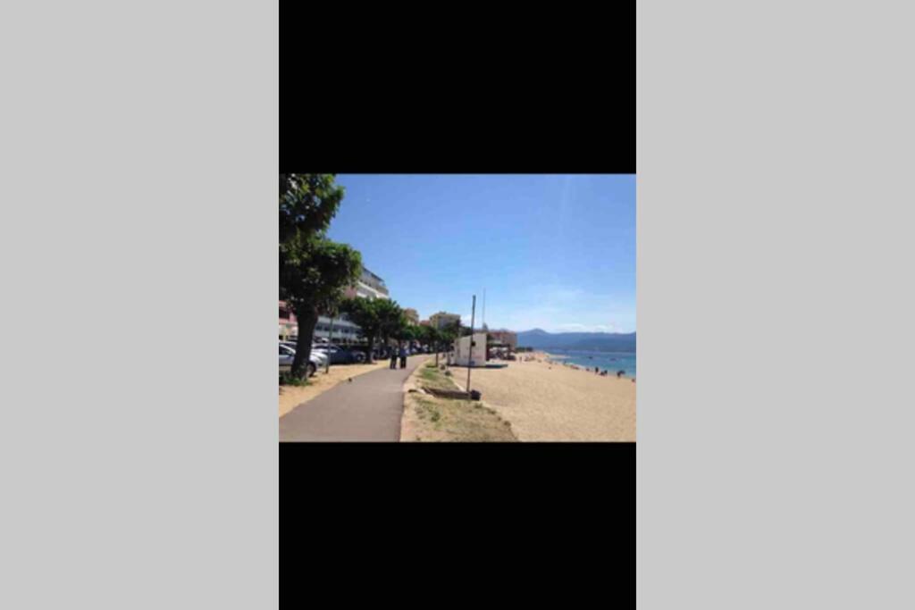 Ajaccio Charmant T2 neuf 40m2 avec balcon au Trottel wifi Clim parking plage à pieds 100m Esterno foto